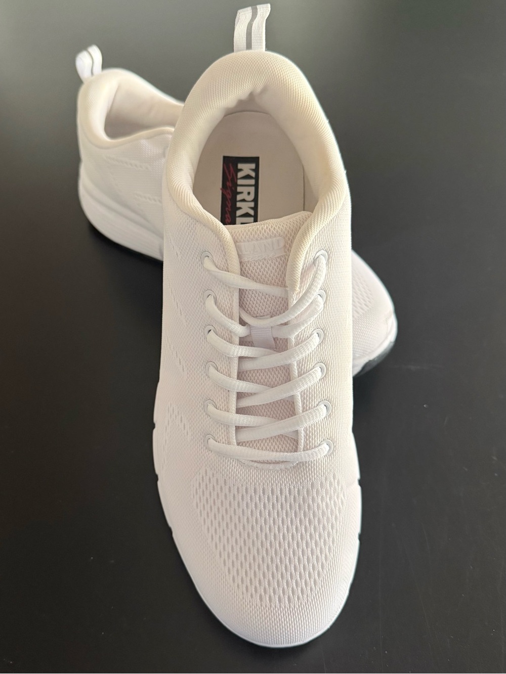 Kirkland Signature Comfort Walker Sneaker Shoes White Men’s Size 10.5 Costco